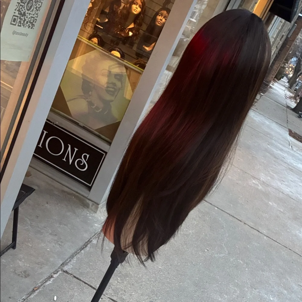 Elegant Brown Women's Wig - Picture 5 of 16